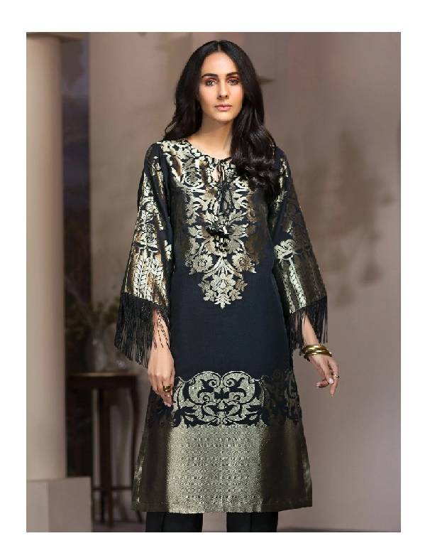 Limelight Unstitched JACQUARD SHIRT 