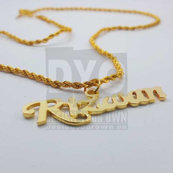 Asma Name Necklace - Price Meter