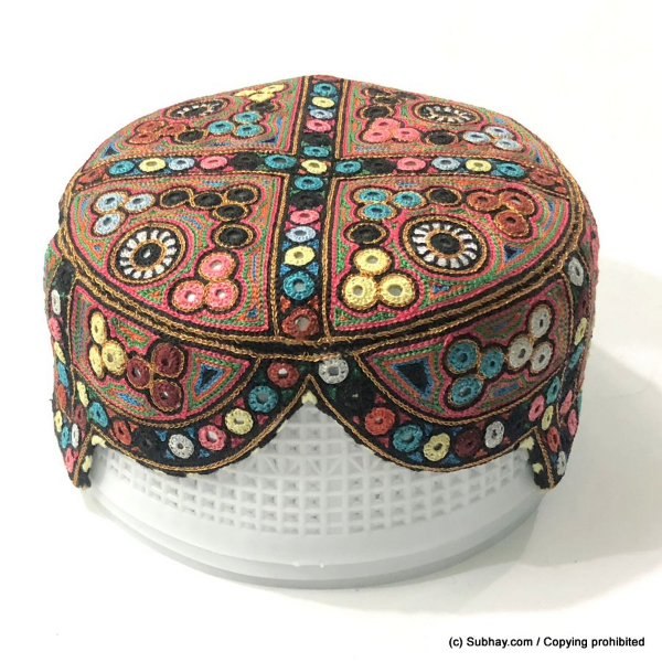 Multi Color CTC Bugti / Balochi Cap or 